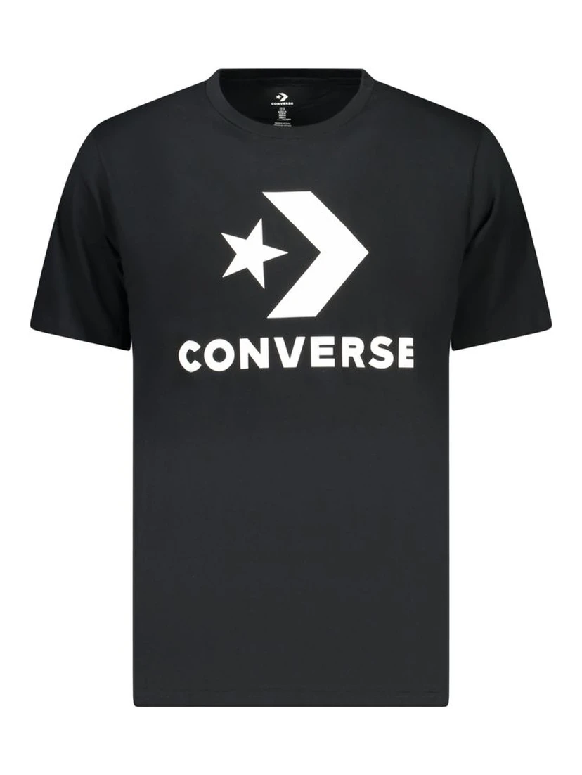 Black Cotton Men's T-Shirt
