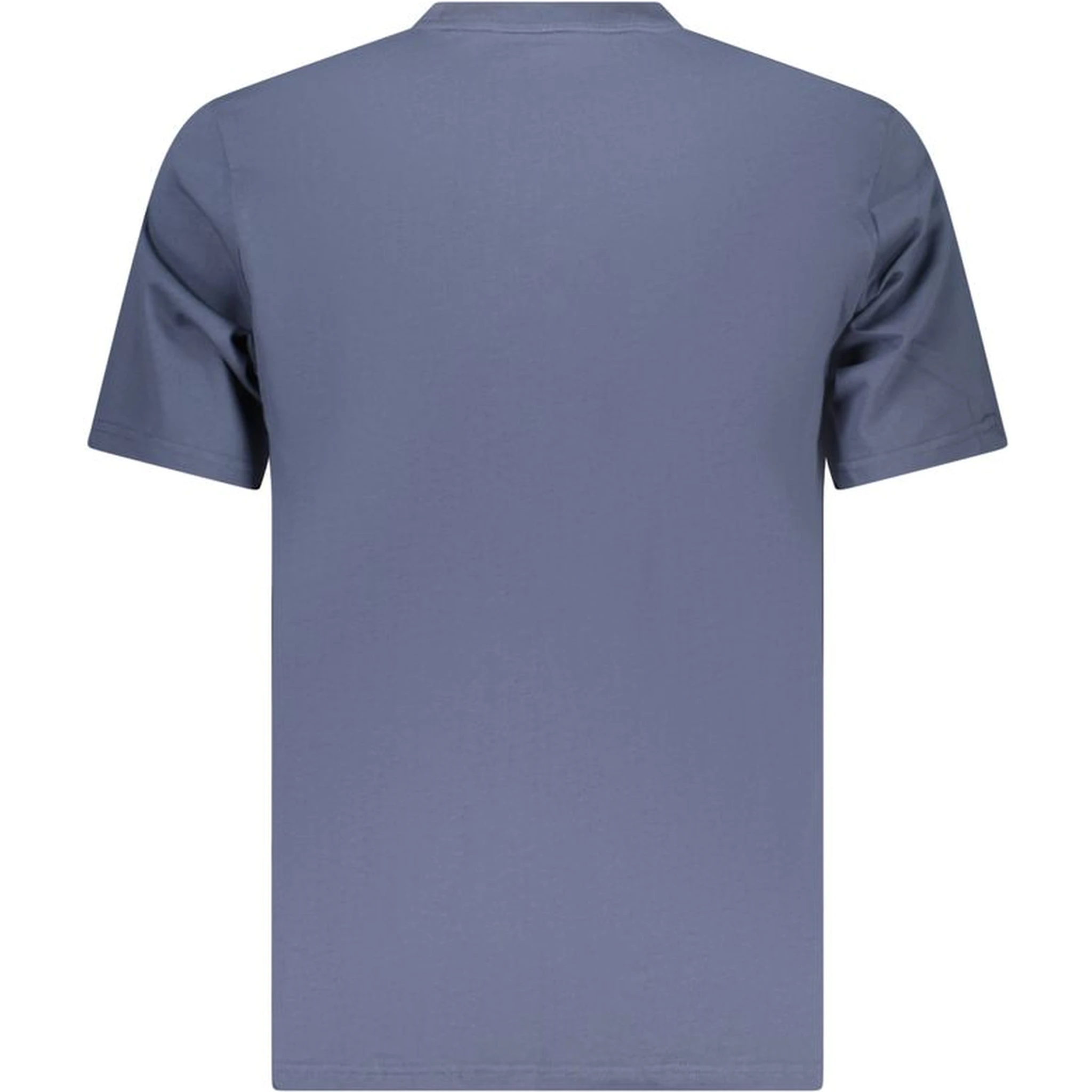 Blu Cotton Men T-Shirt
