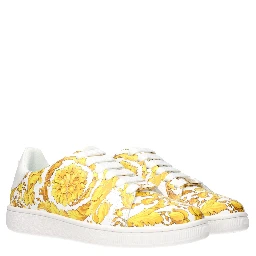 White Leather Sneakers