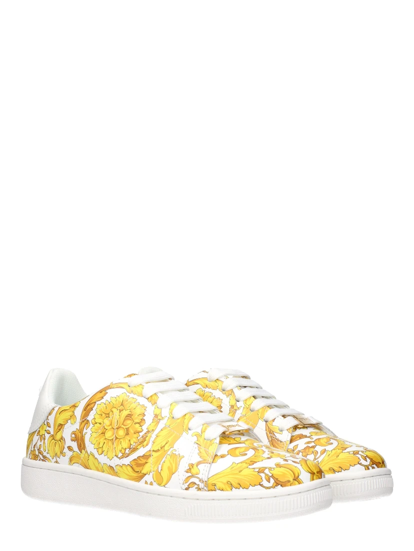 White Leather Sneakers