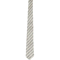 CRAVATTA LINO RIGATA