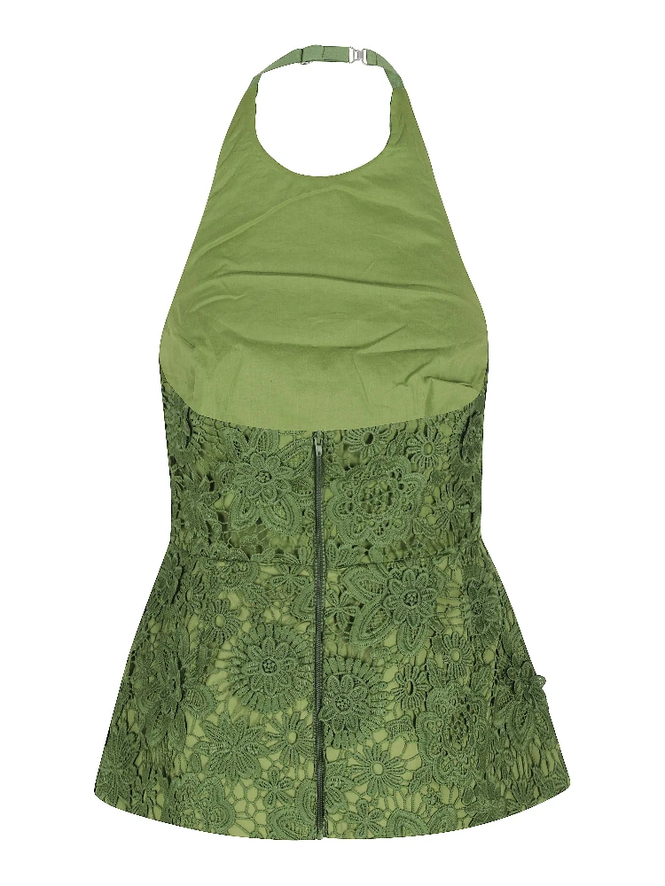 JAROT LACE HALTER TOP alternative