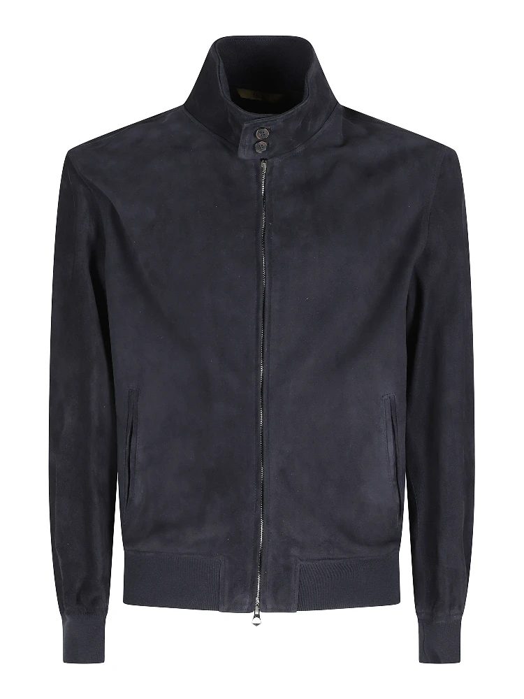 GIUBBOTTO ZIP SUEDE