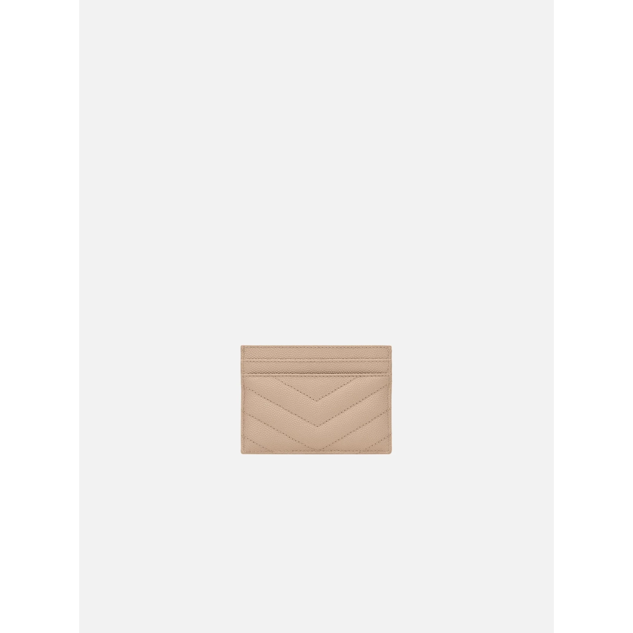 SAINT LAURENT CASSANDRE METELASSE card holder