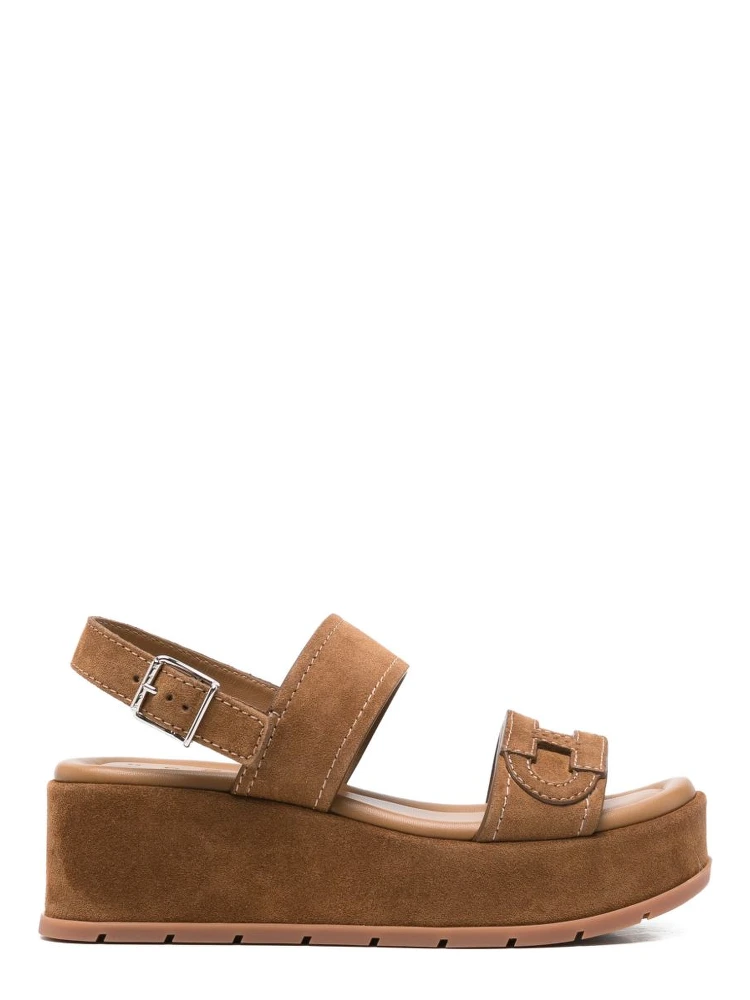 Hogan Sandals Brown