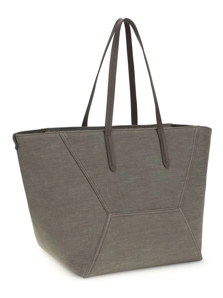 Brown Cotton Shoulder Bag alternative
