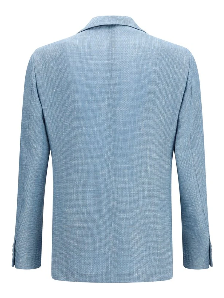 Blue Silk Blazer alternative