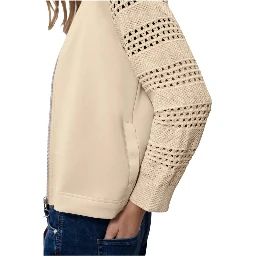 Beige Modal Sweatshirt