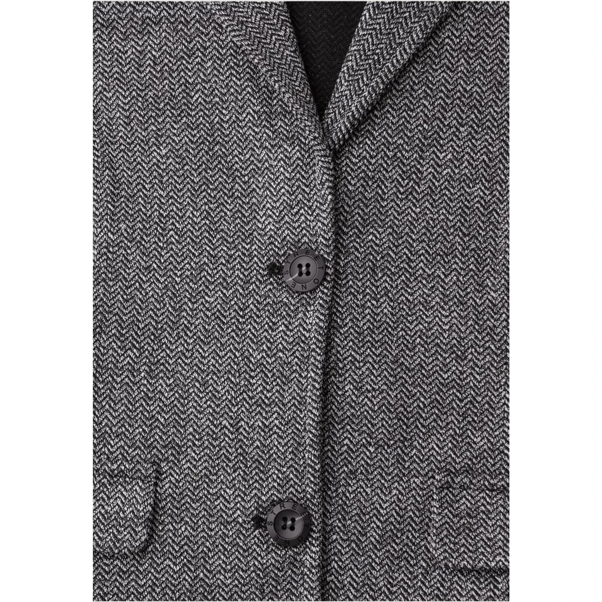 Blue Polyester Blazer