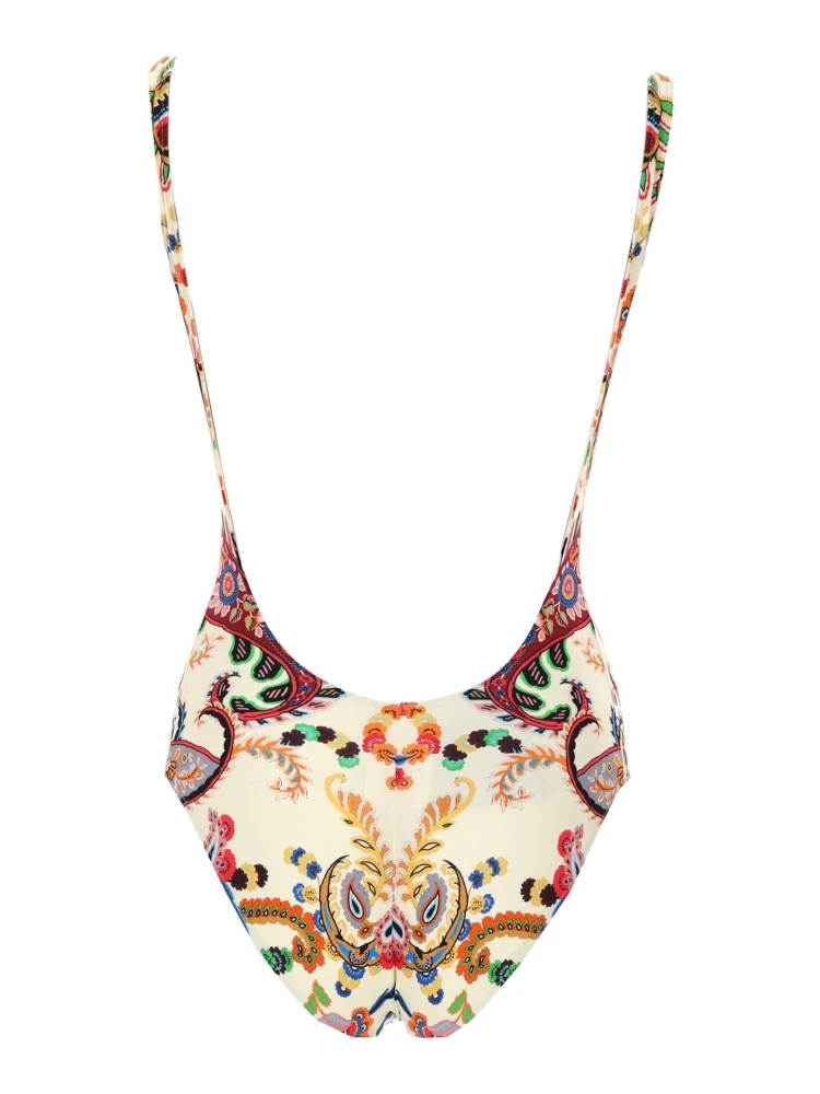 COSTUME INTERO CON MOTIVO PAISLEY FLOREALE alternative