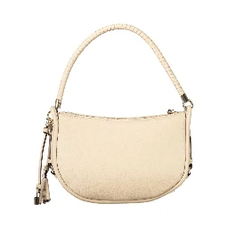 Beige Polyethylene Handbag