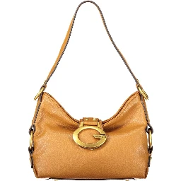 Marrone Polyurethane Women Mini Bag