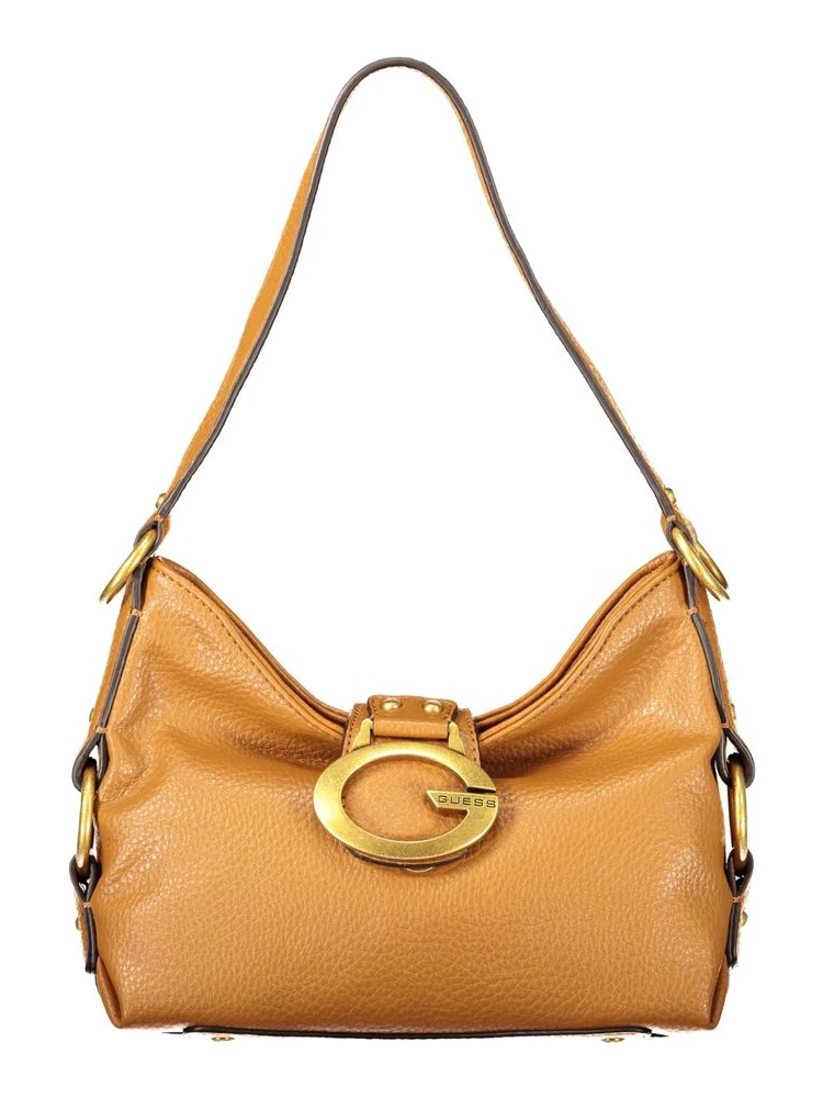 Marrone Polyurethane Women Mini Bag