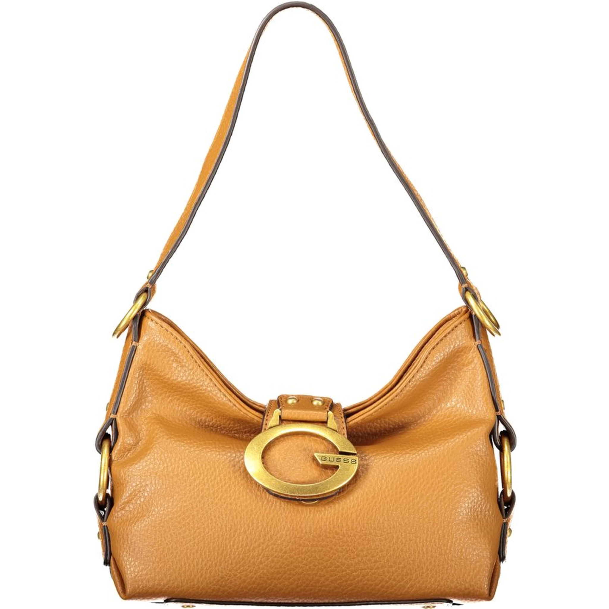 Marrone Polyurethane Women Mini Bag