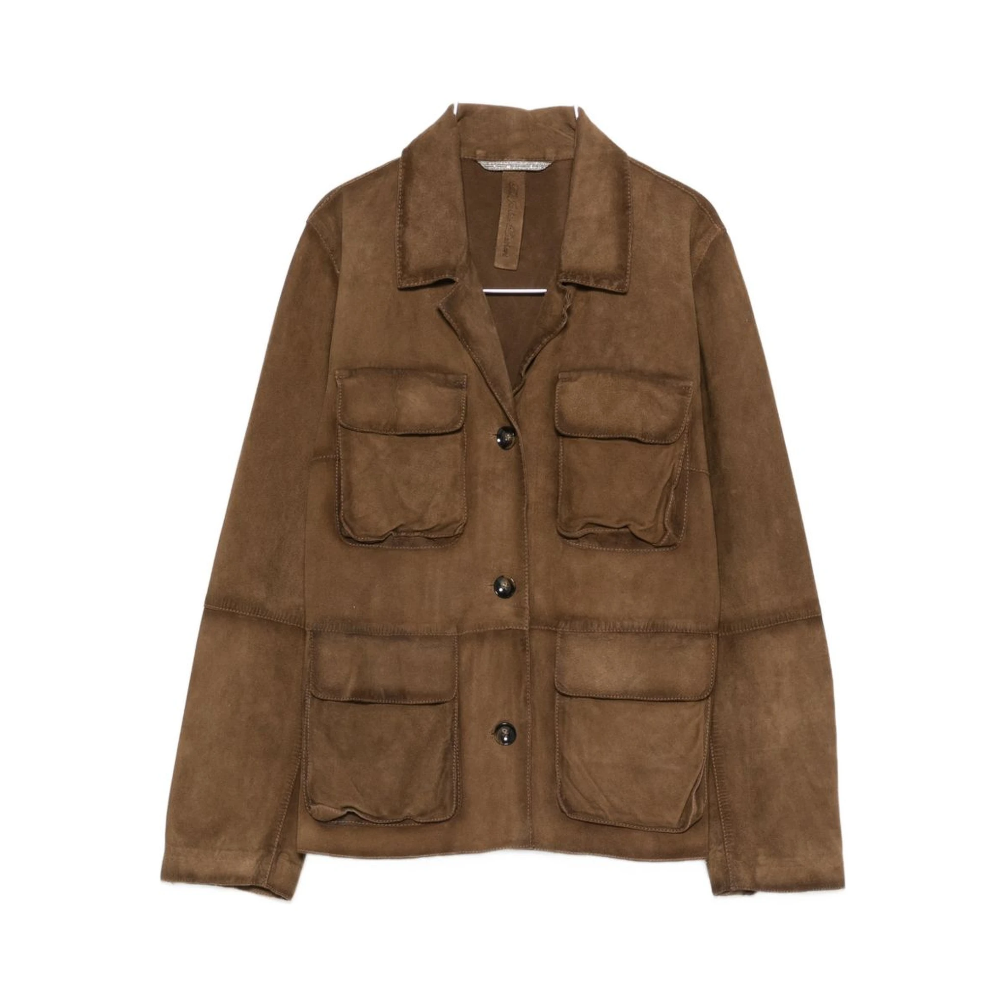 THE JACK AND JACKIE LEATHERS Jackets Grey