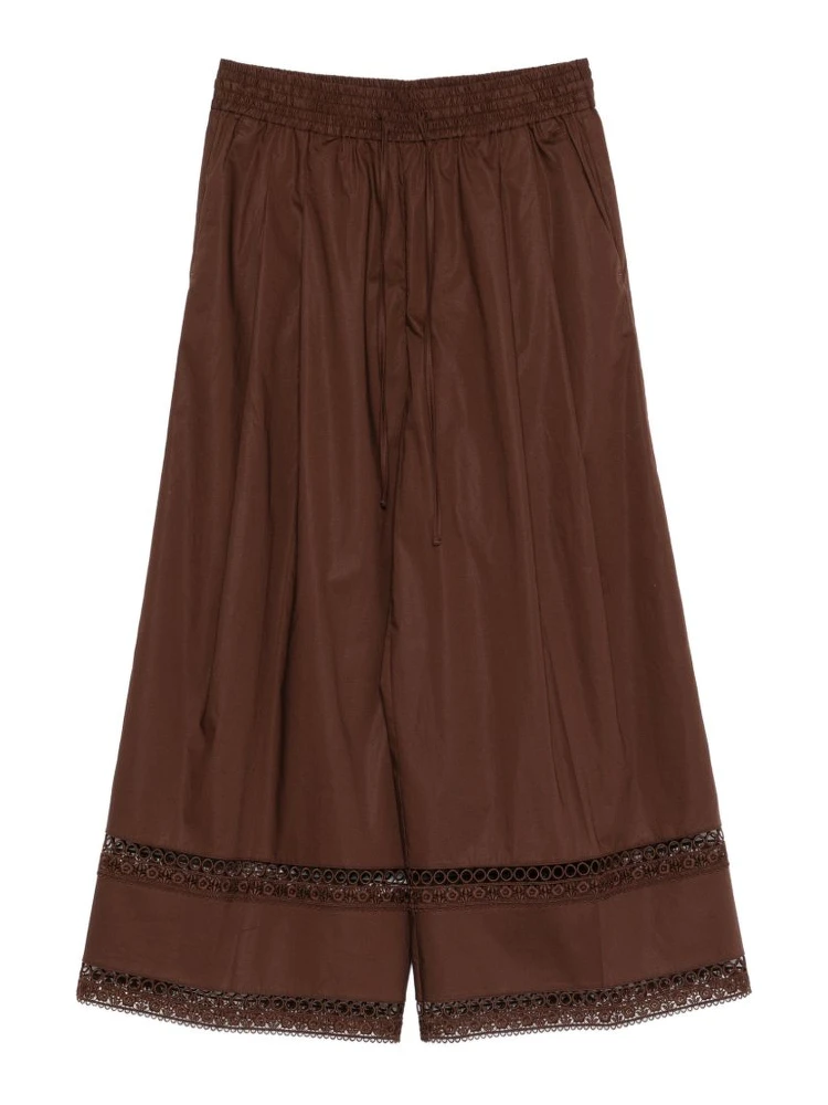 Twin-set Trousers Brown