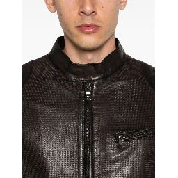 THE JACK AND JACKIE LEATHERS Jackets Brown