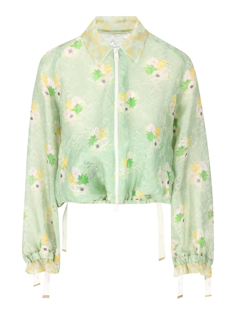 Fendi Jackets Green