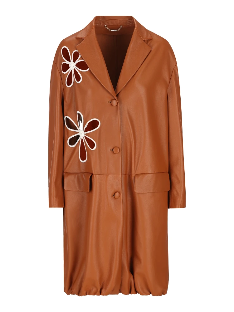Fendi Coats Brown