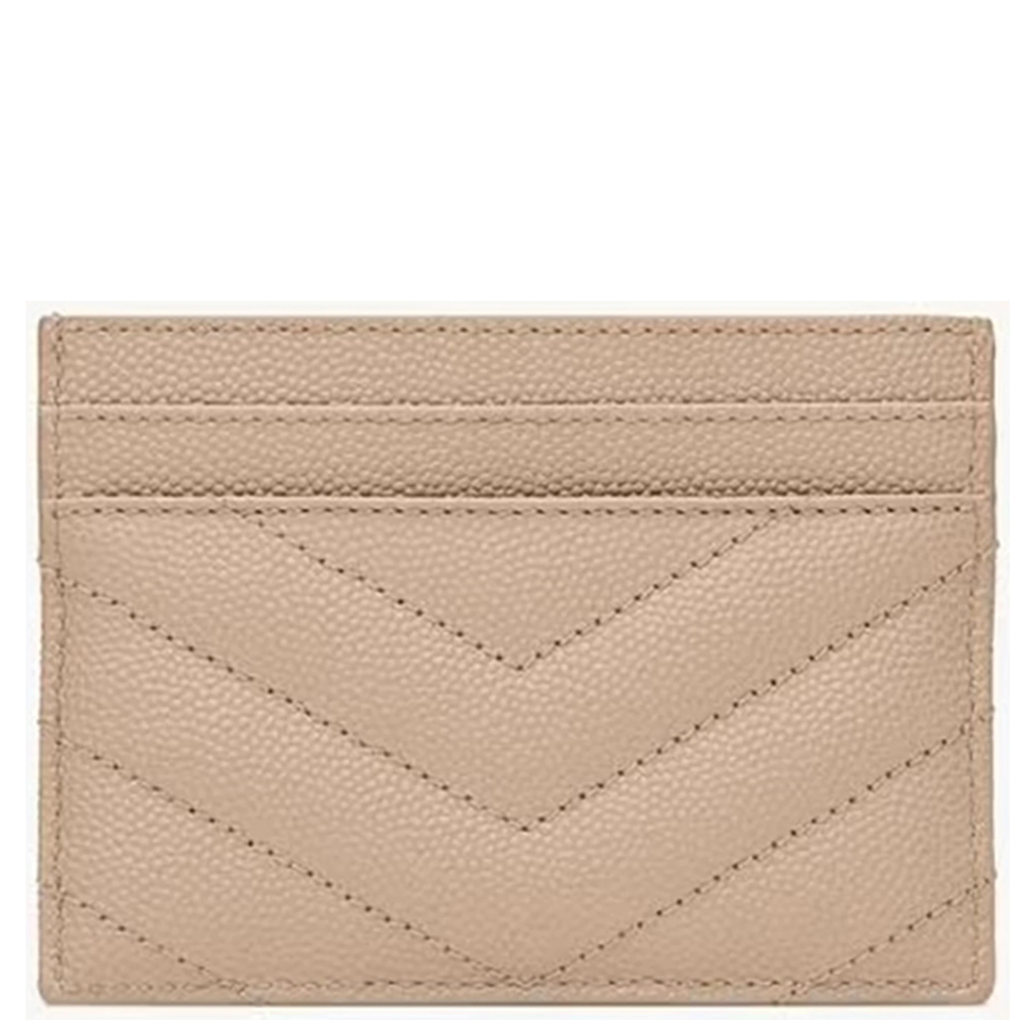 SAINT LAURENT CASSANDRE METELASSE card holder