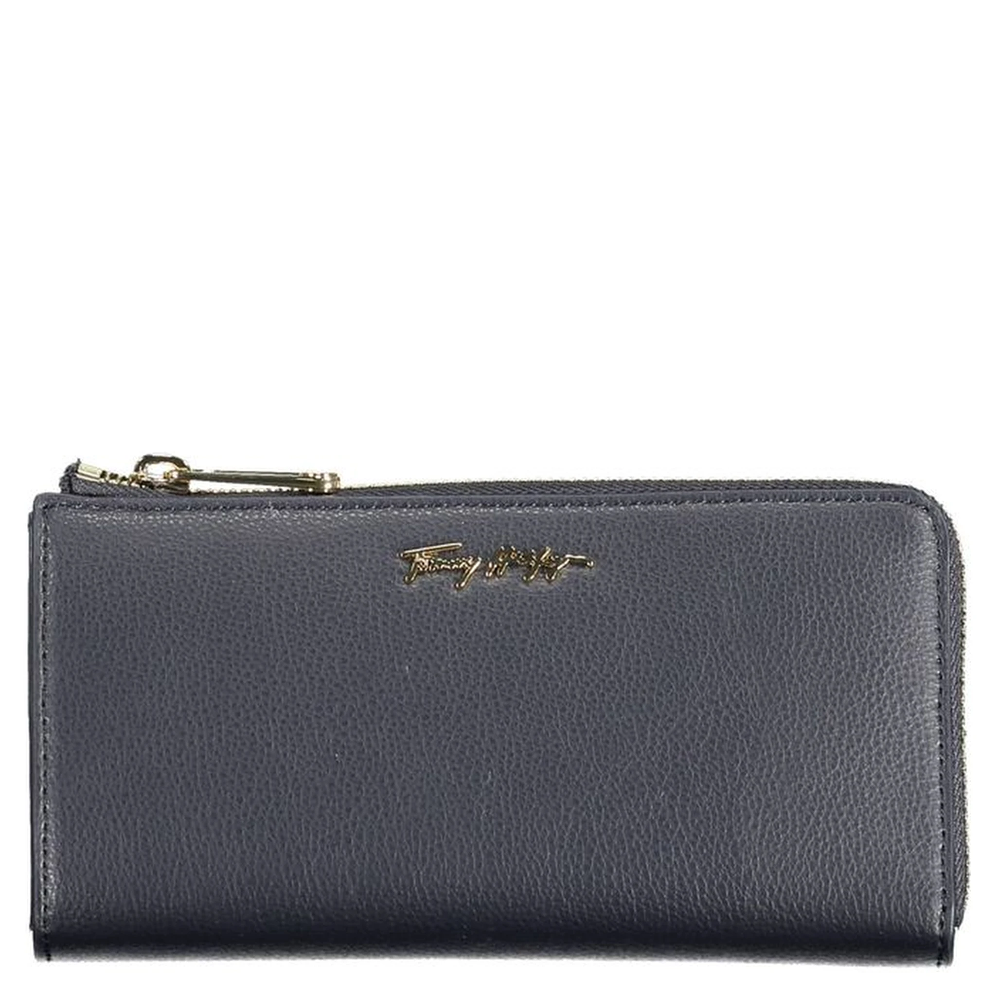 Blue Polyurethane Women Wallet