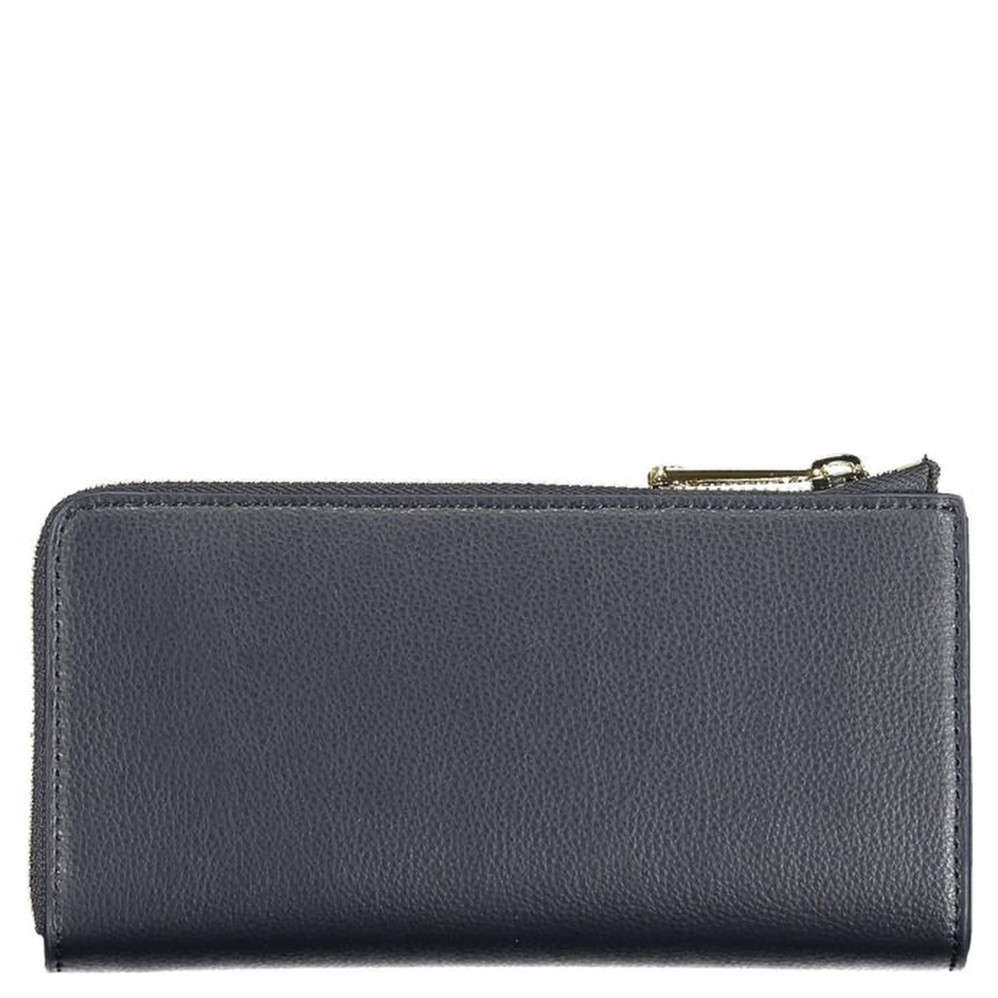 Blue Polyurethane Women Wallet