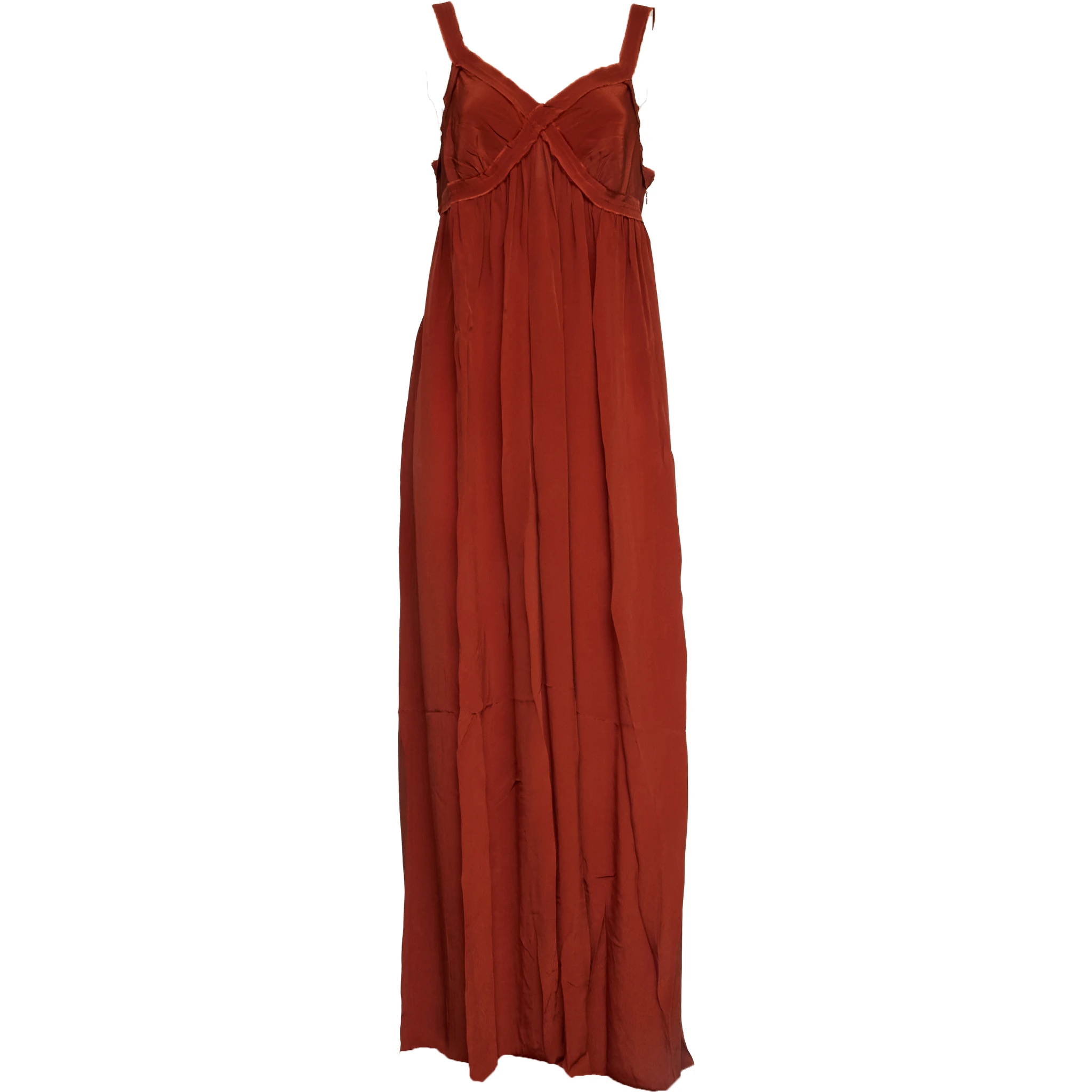 Jacobean Maxi Babydoll Dress