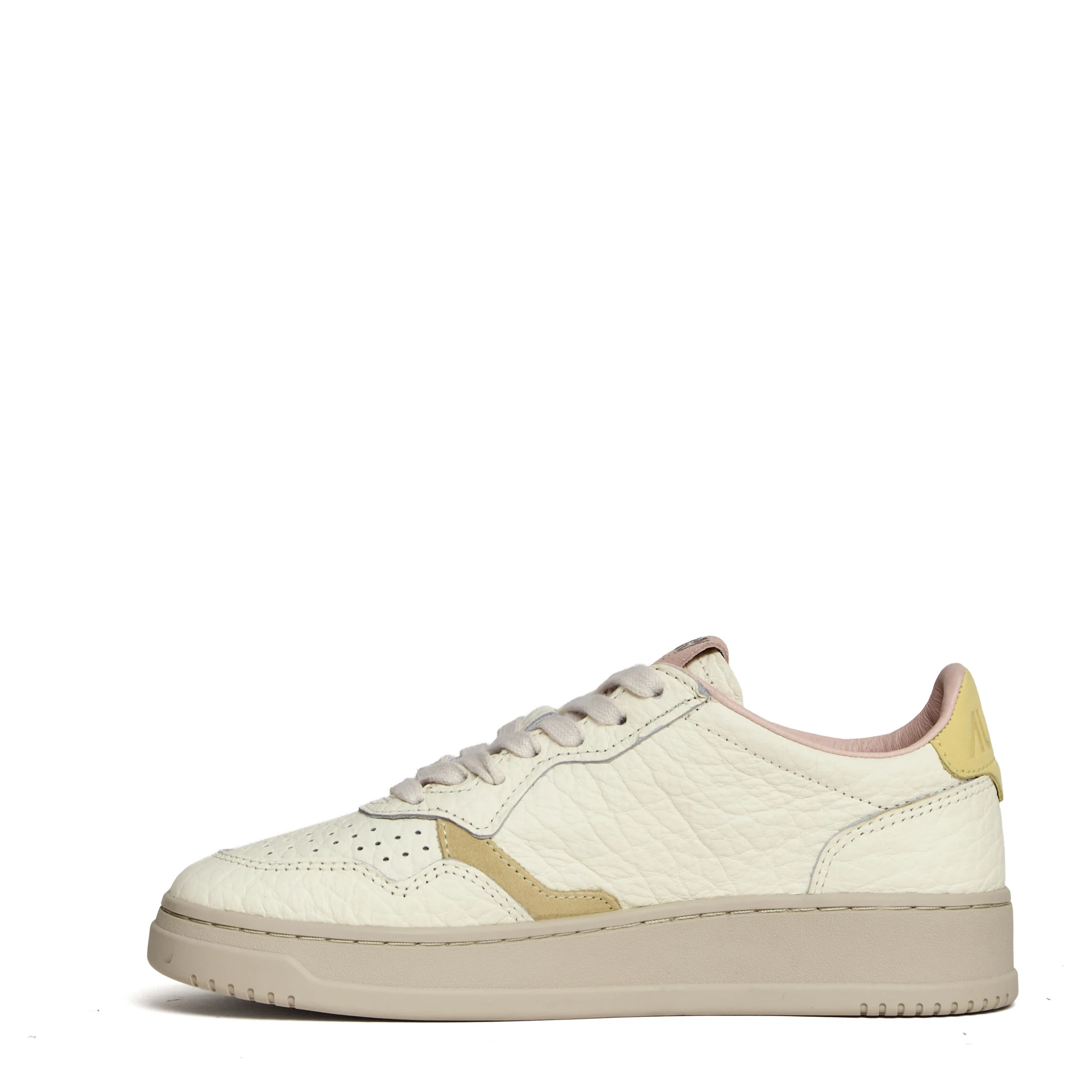 Sneakers Medalist Low In Pelle, Suede Elephant