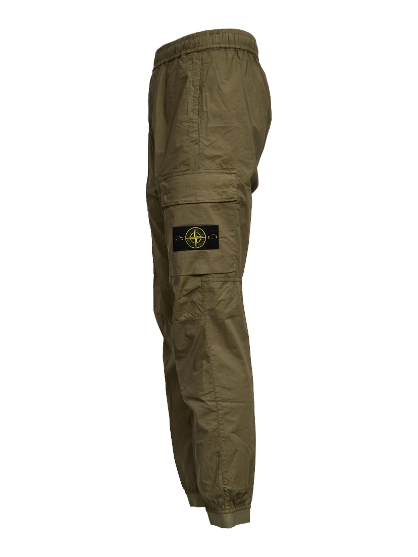 Pantaloni Stretch Cotton Tela Paracadute