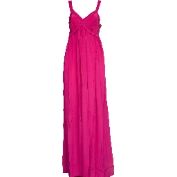 Jacobean Maxi Babydoll Dress