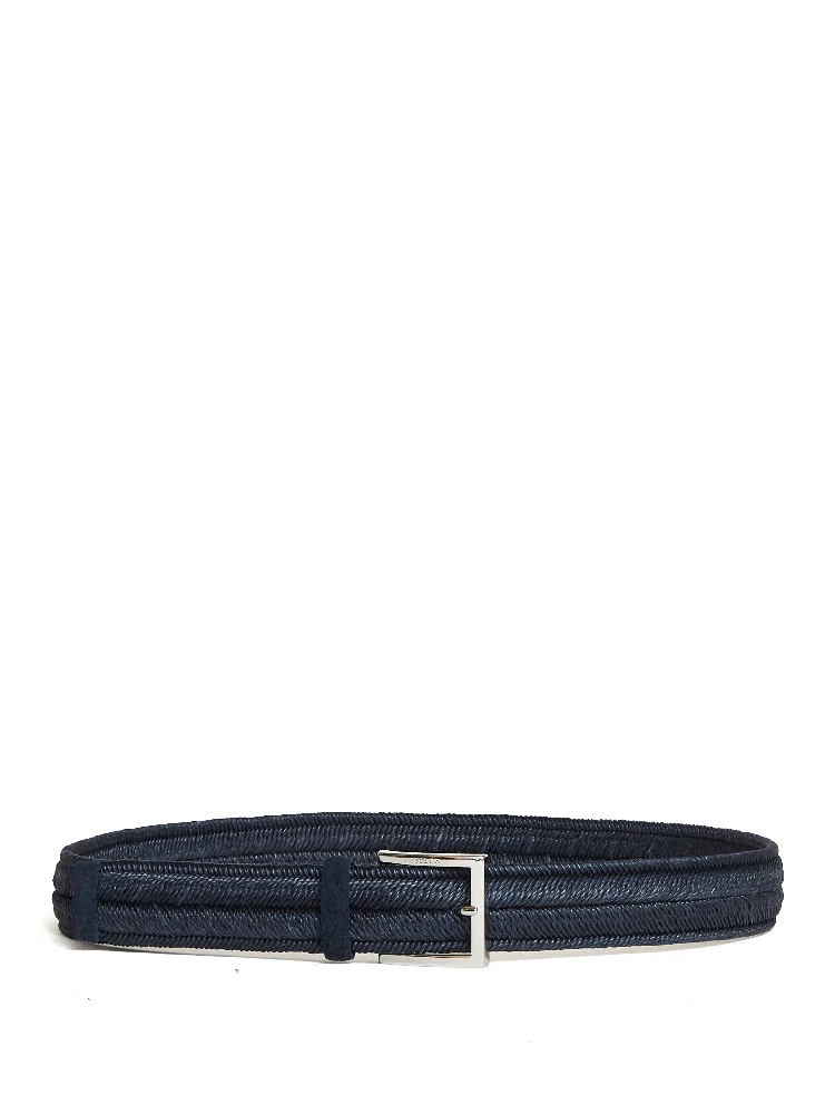 Cintura Elasticizzata Rope Elast In Lino
