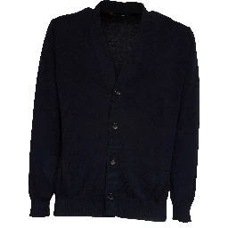 Cardigan In Crêpe Di Cotone