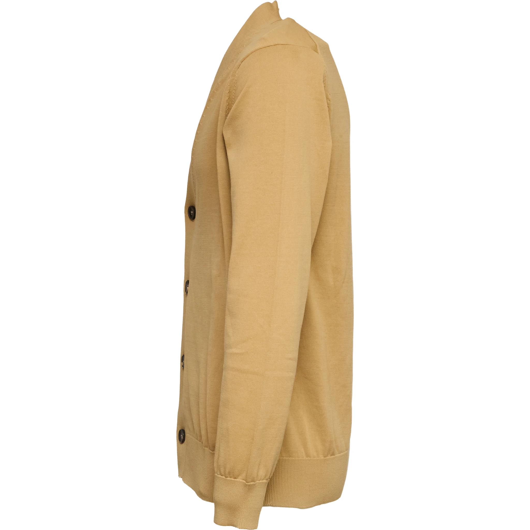 Cardigan In Crêpe Di Cotone