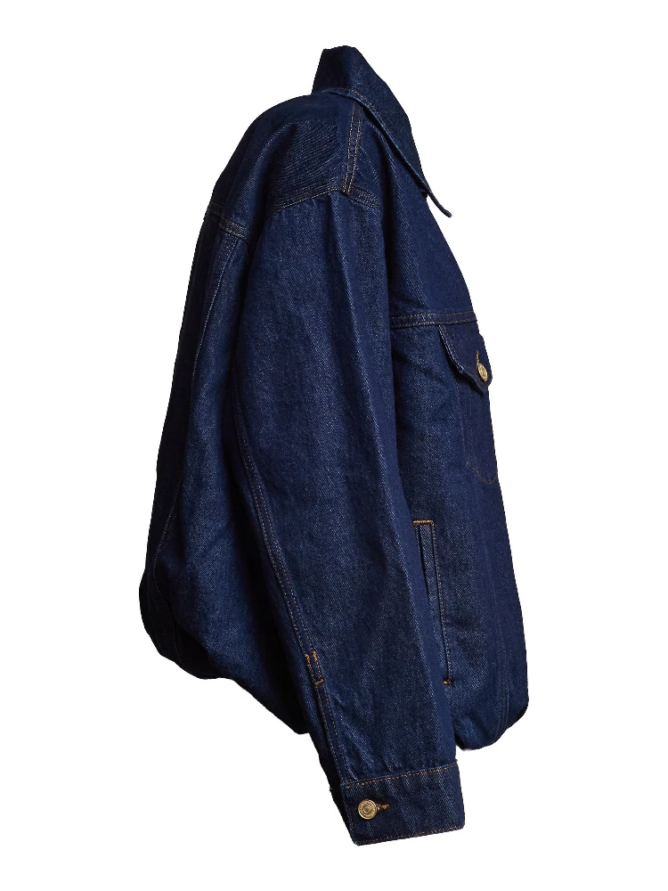 Gathered Jacket Indigo Soul alternative