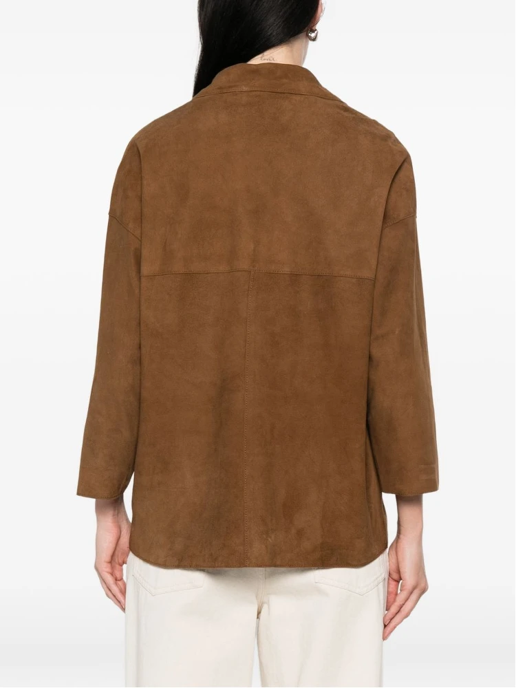 THE JACK AND JACKIE LEATHERS Jackets Brown alternative