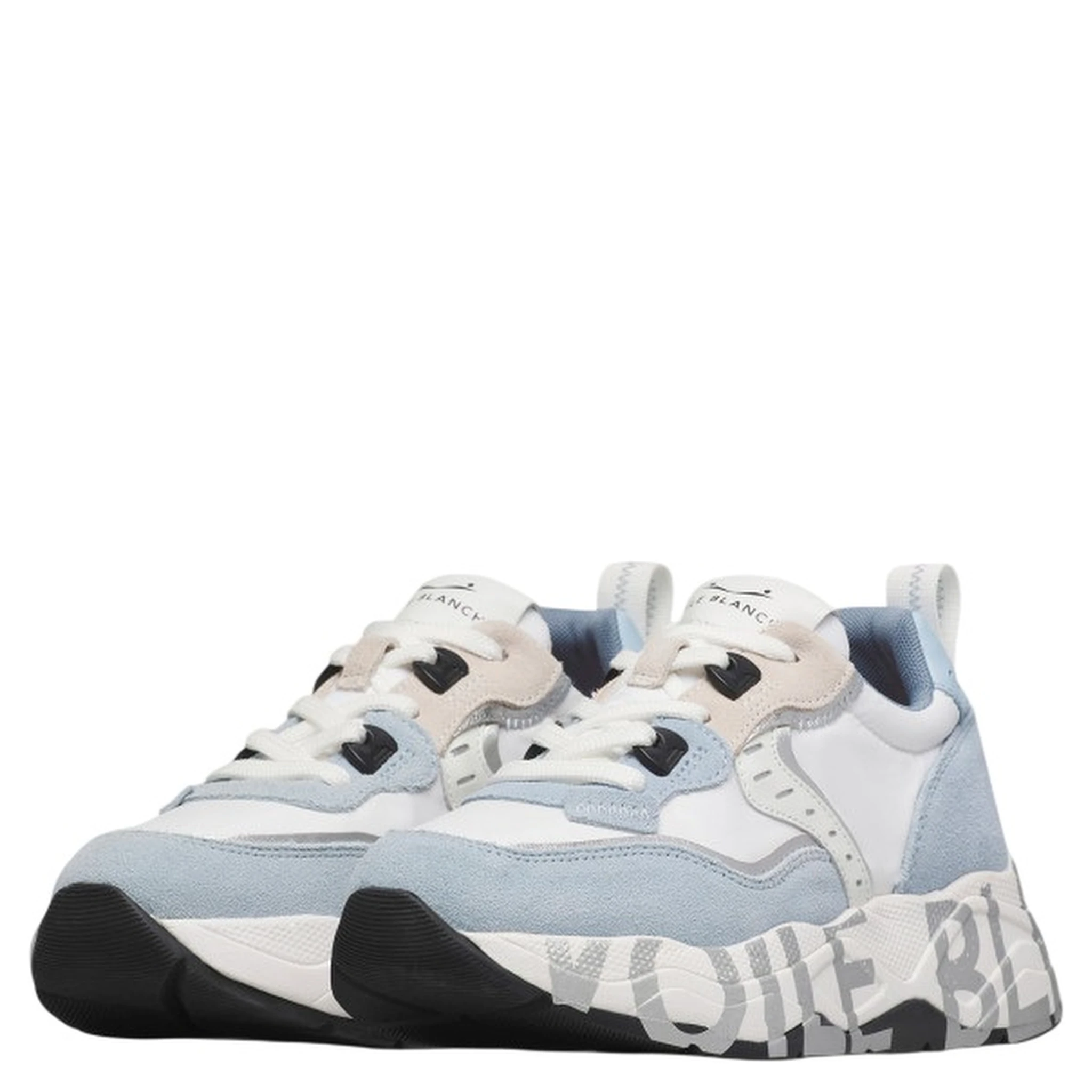 Voile Blanche Sneakers Clear Blue