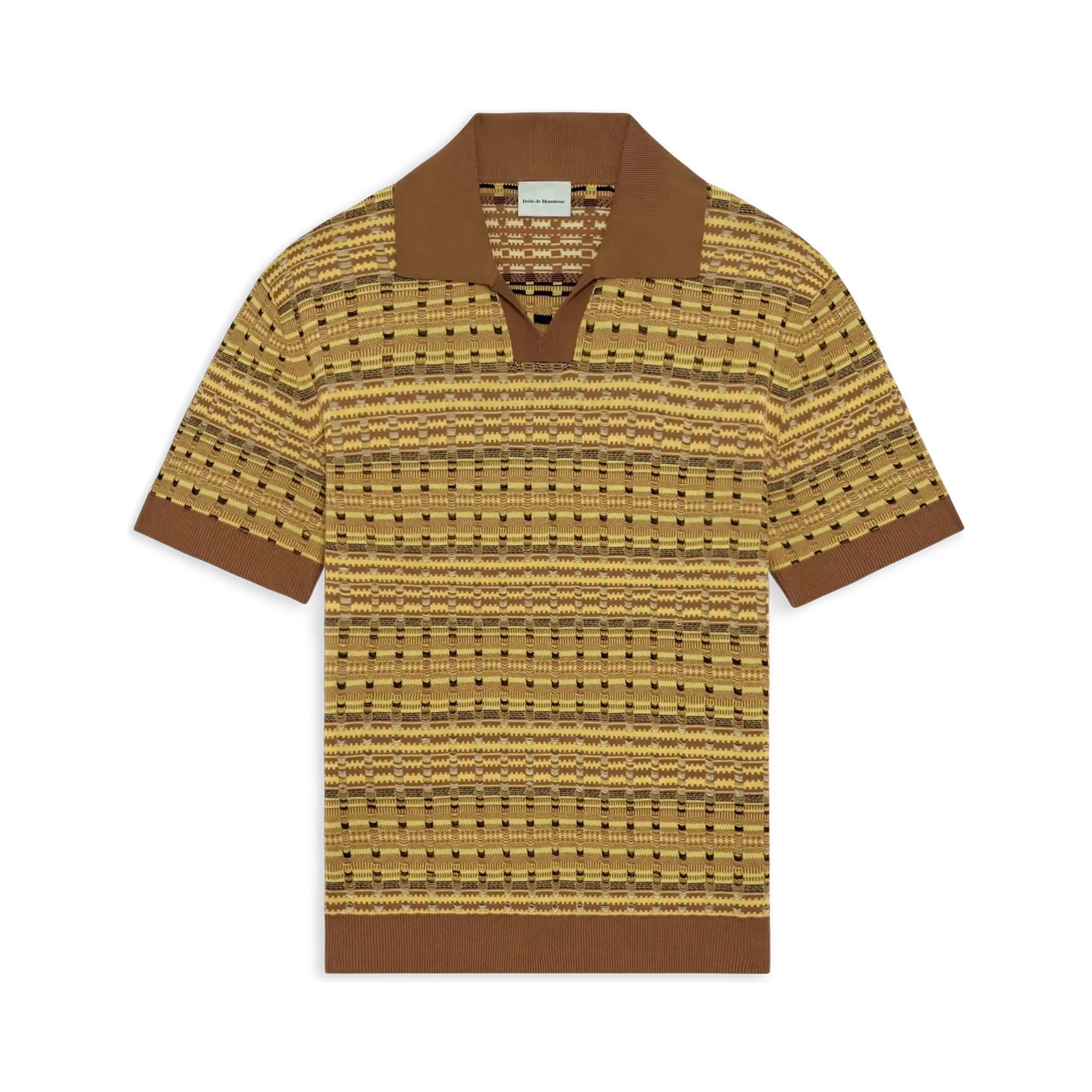 DROLE DE MONSIEUR T-shirts and Polos Yellow
