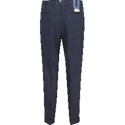 PANTALONE GABARDINA DOPPIO RITORTO IN ICE COTTON