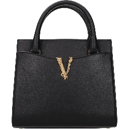 Black Leather Handbag