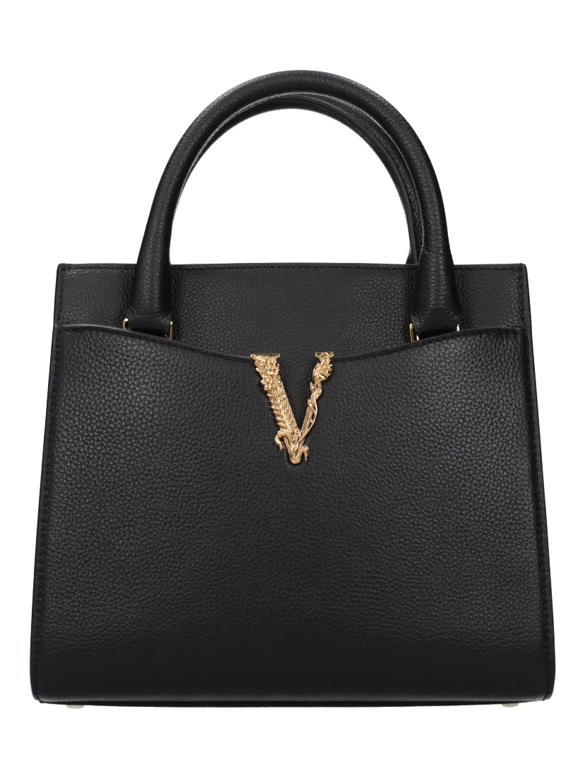 Black Leather Handbag