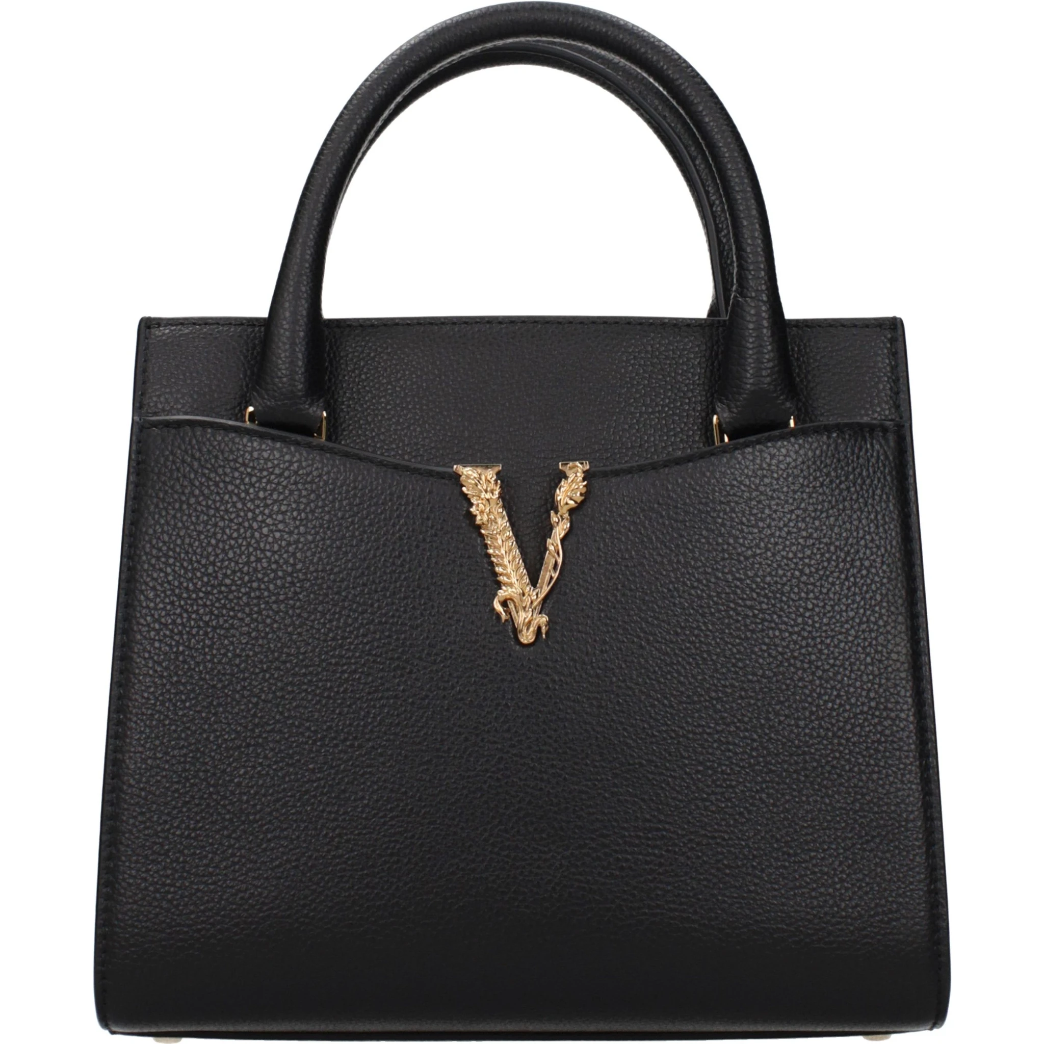 Black Leather Handbag