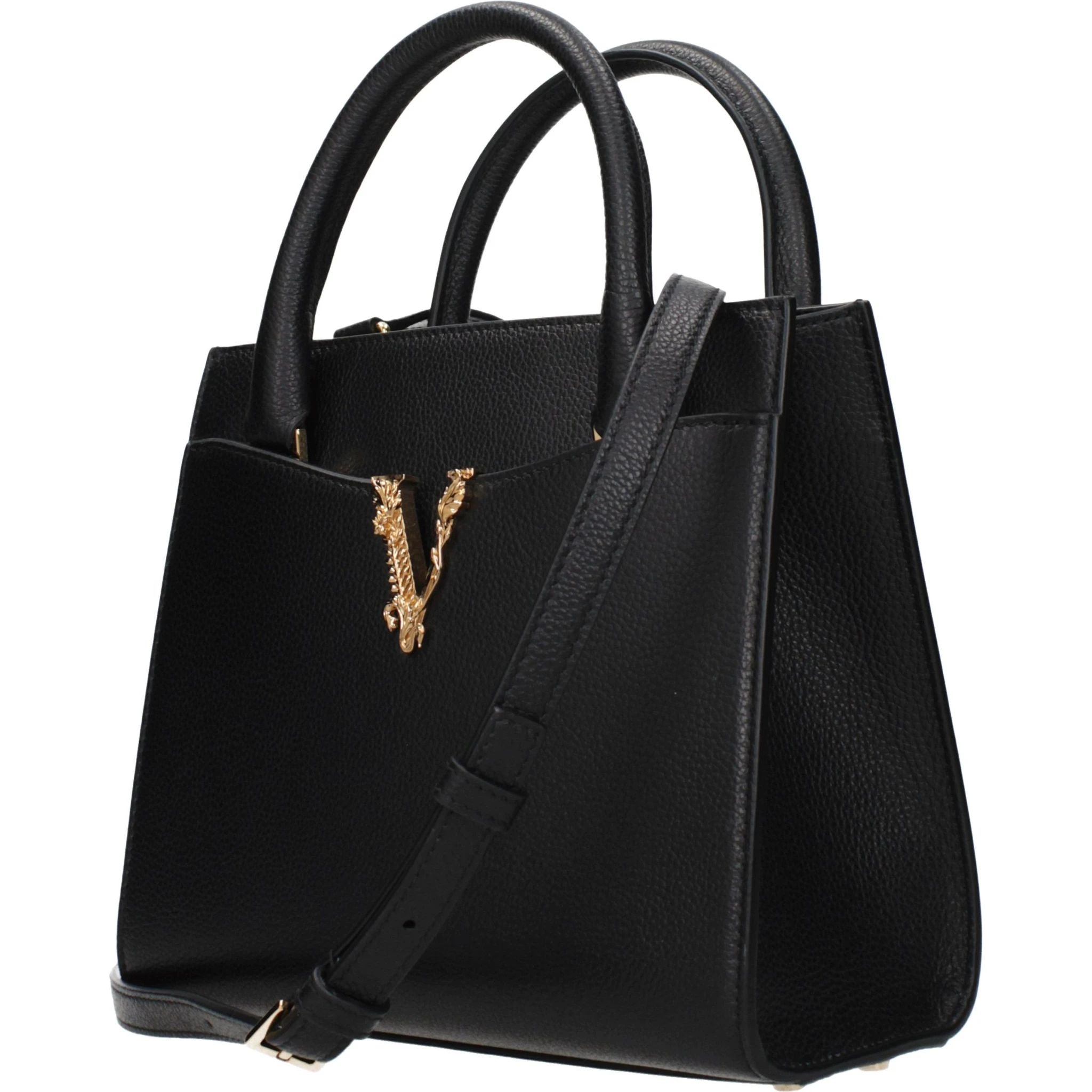 Black Leather Handbag