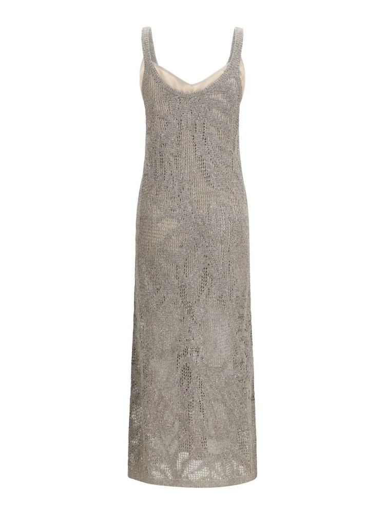 Gray Linen Casual Dress alternative