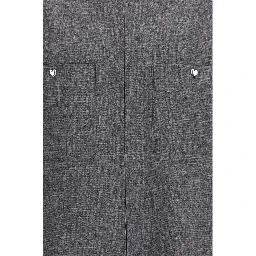 Gray Polyester Coat