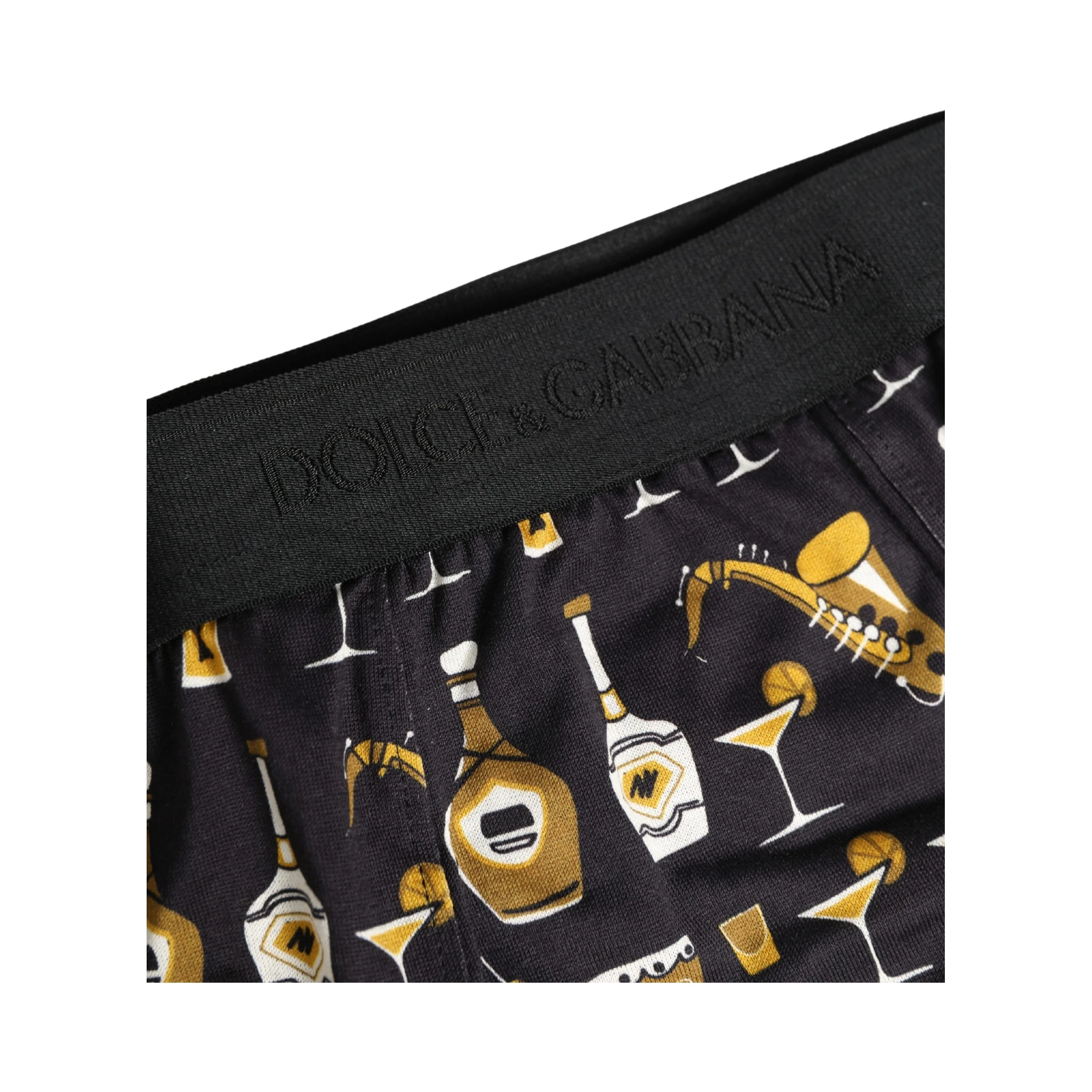 Black Jazz Cocktail Men Brando Brief Underwear