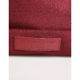 Burgundy Cotton Canvas Shopping Tote Women Borse  Jewellery Bag