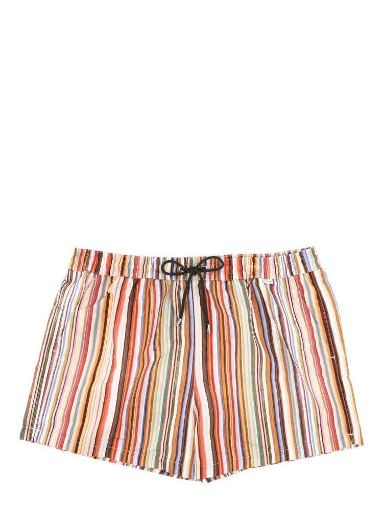 COSTUME DA BAGNO "PAINTED SIGNATURE STRIPE"
