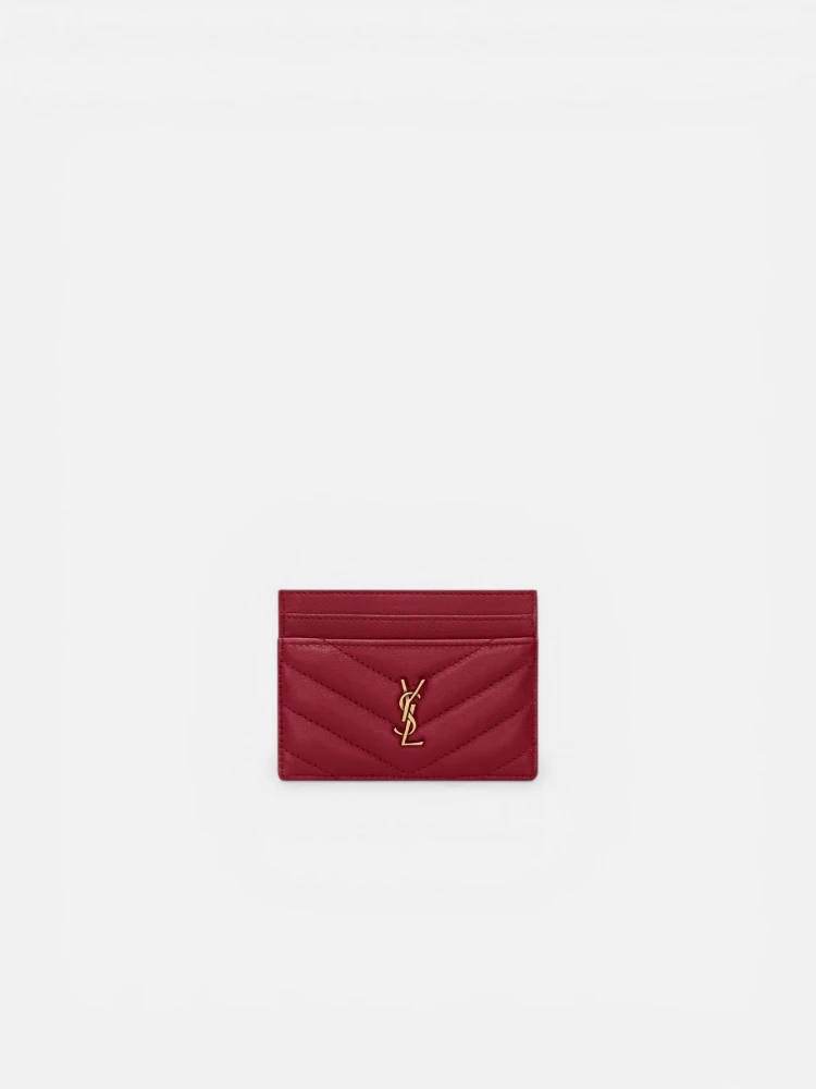 SAINT LAURENT CASSANDRE card holder