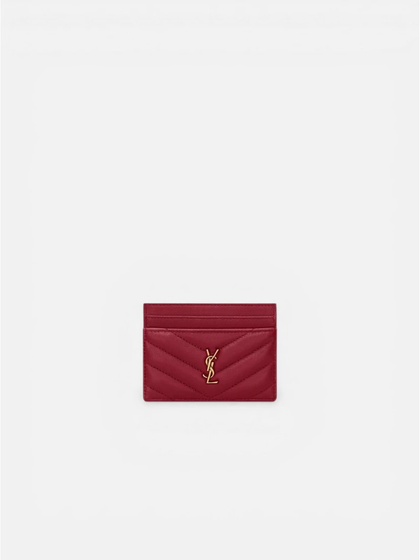 SAINT LAURENT CASSANDRE card holder