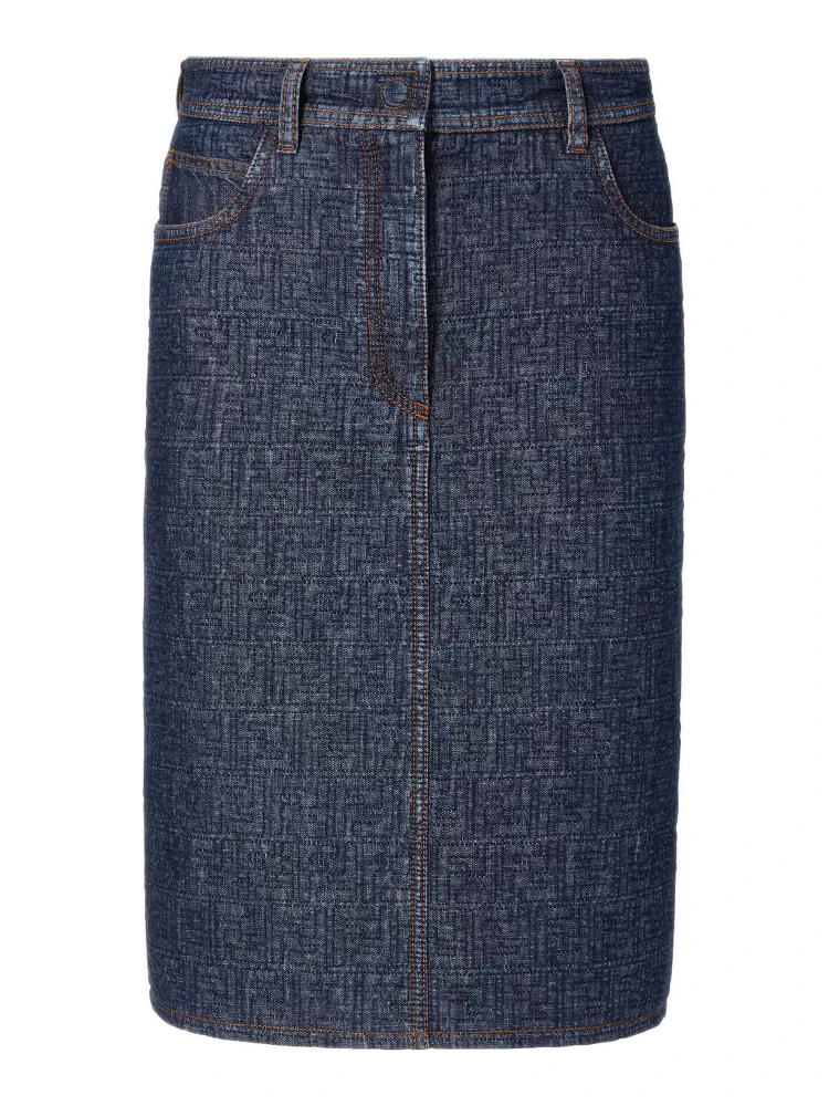 Fendi Skirts Blue